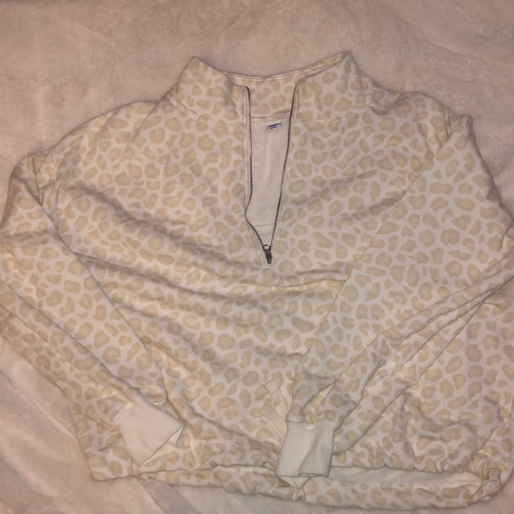 Cheetah zip up